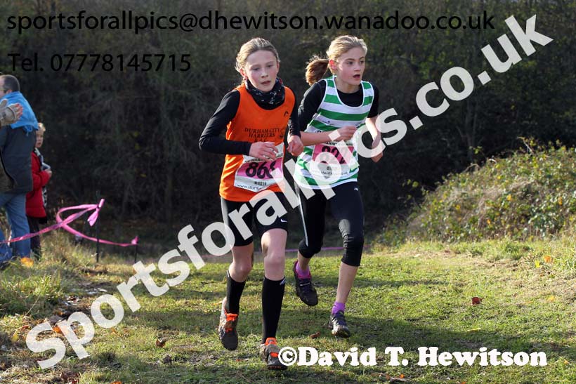Girls under-13s Start Fitness HEHL, Aykley Heads, Durham. Photo: David T. Hewitson/Sports for All Pics